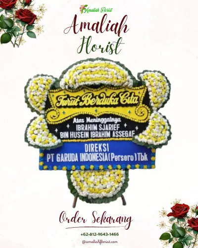 Papan Bunga Duka di Menyali